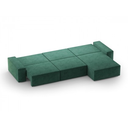 Диван угловой "Loft" Зеленый 350х160х80 см