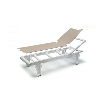 Шезлонг Tahiti White Dove Grey