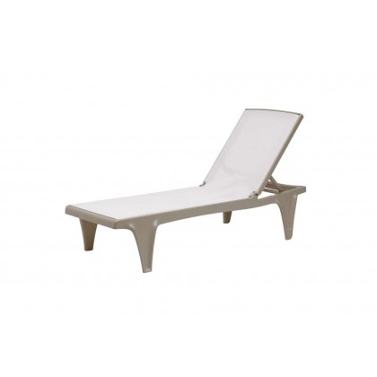 Шезлонг Tahiti Dove Grey White