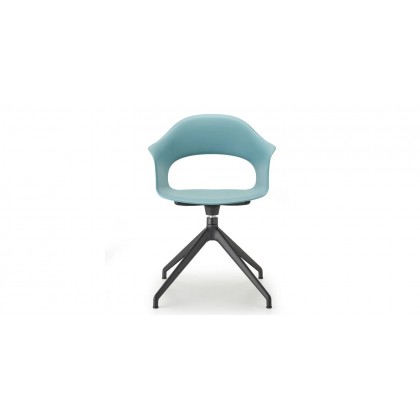 Кресло Lady B 2597 Light Blue Black