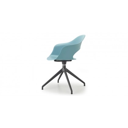 Кресло Lady B 2597 Light Blue Black
