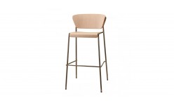 Барний стілець Lisa Wood 2854 Nickel Oak