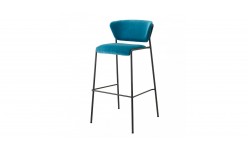 Барний стілець Lisa 2855 Antracite Blue
