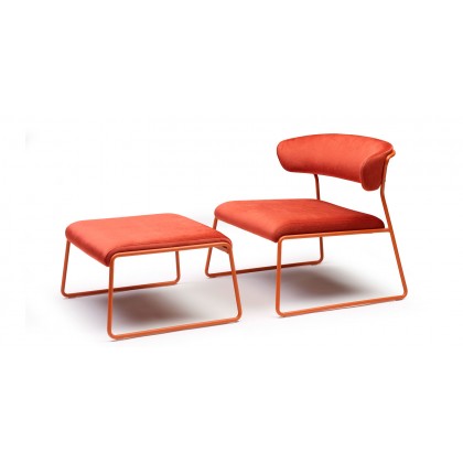 Лаунж-крісло Lisa Lounge 2858 Terracotta Orange