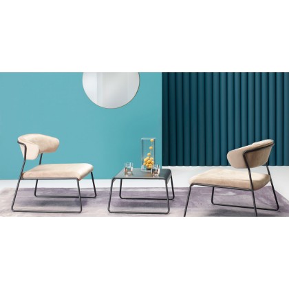 Лаунж-крісло Lisa Lounge 2858 Antracite Beige