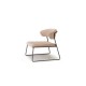Лаунж-кресло Lisa Lounge 2858 Antracite Beige