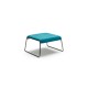 Пуф Lisa Lounge Nickel Blue
