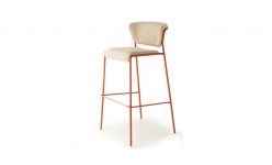 Барний стілець Lisa Waterproof 2862 Terracotta Beige