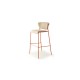 Барний стілець Lisa Waterproof 2862 Terracotta Beige