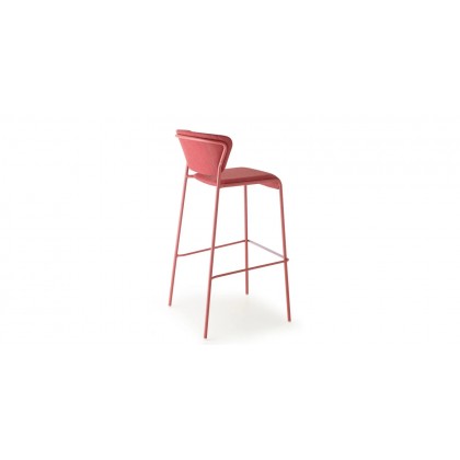 Барный стул Lisa Waterproof 2862 Antique Pink Red