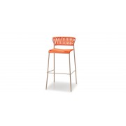 Барний стілець Lisa 2871 Filò Dove Grey Orange