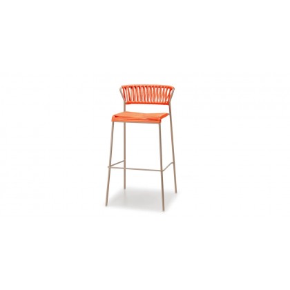 Барний стілець Lisa 2871 Filò Dove Grey Orange