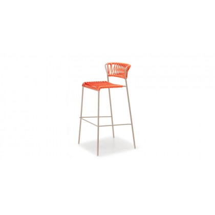 Барний стілець Lisa 2871 Filò Dove Grey Orange