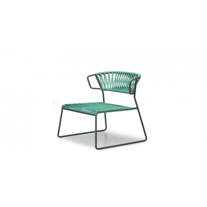 Лаунж-крісло Lisa Lounge Filò Mint Antracite