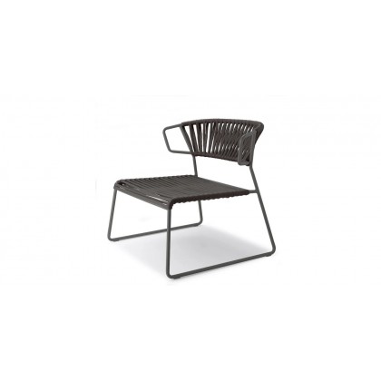 Лаунж-кресло Lisa Lounge Filò Black Antracite