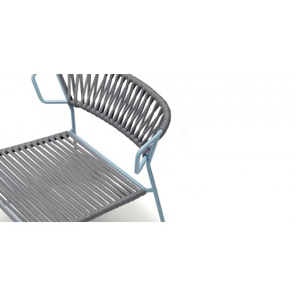 Лаунж-крісло Lisa Lounge Filò Antracite Light Blue