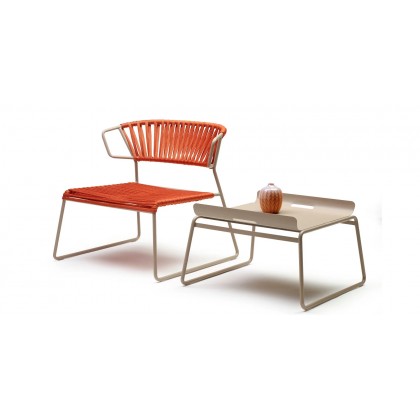 Лаунж-кресло Lisa Lounge Filò Orange Dove Grey