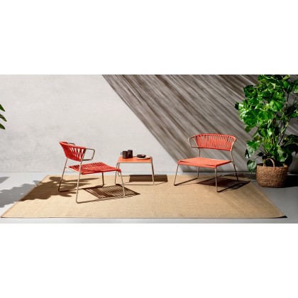 Лаунж-кресло Lisa Lounge Filò Orange Dove Grey