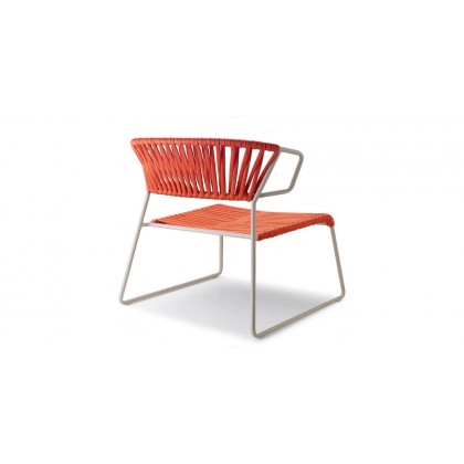 Лаунж-кресло Lisa Lounge Filò Orange Dove Grey