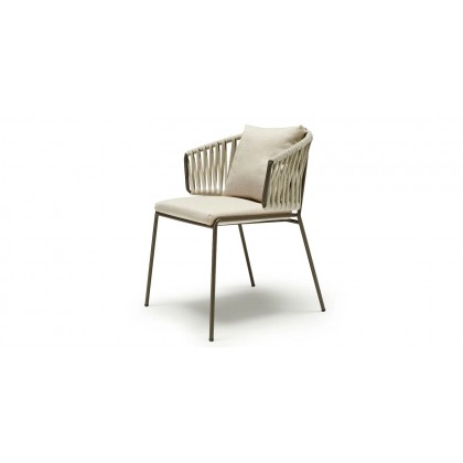 Крісло з подушкою Lisa Filò Nest 2899 Mocha Clay Cream