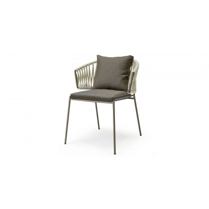 Крісло з подушкою Lisa Filò Nest 2899 Mocha Clay Mocha