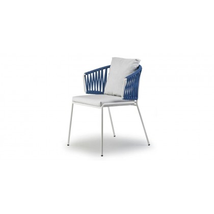 Кресло с подушкой Lisa Filò Nest 2899 Linen Midnight Ice