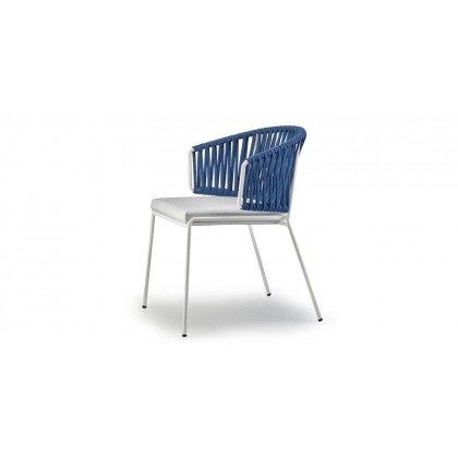 Вуличне крісло Lisa Filò Nest Linen Midnight Ice