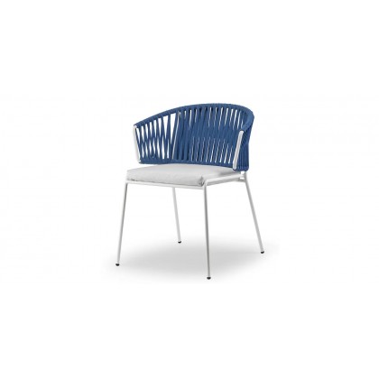Вуличне крісло Lisa Filò Nest Linen Midnight Ice