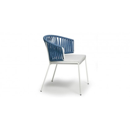 Вуличне крісло Lisa Filò Nest Linen Midnight Ice
