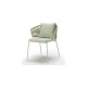 Вуличне крісло Lisa Filò Nest Sage Green Sand Green