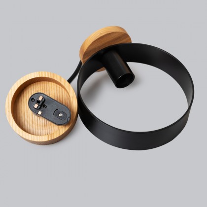 Люстра трековая черная Minimalist