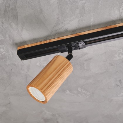 Светильник трековый Topaz white/black
