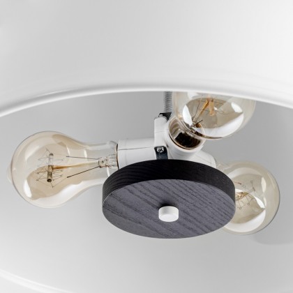 Люстра потолочная schoolhouse style D390 white