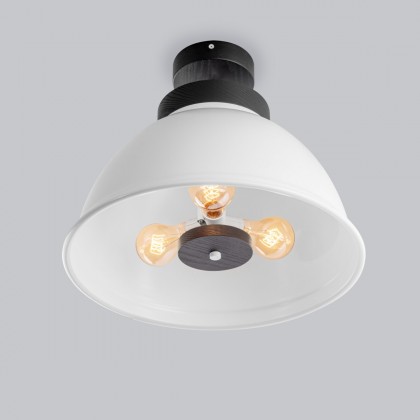 Люстра потолочная schoolhouse style D390 white