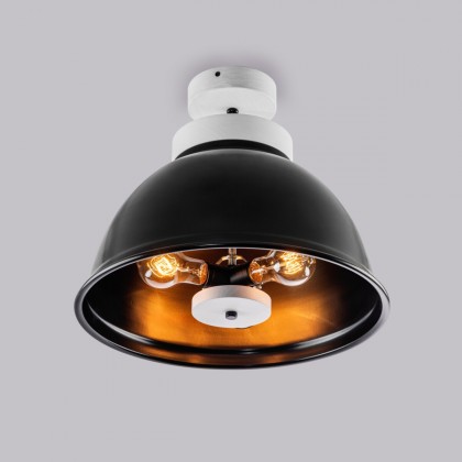 Люстра потолочная schoolhouse style D390 black