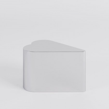 Журнальний столик HEART SST Brashed Stainless Steel Table