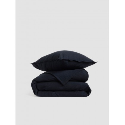 Комплект белья из вареного хлопка Leglo Black