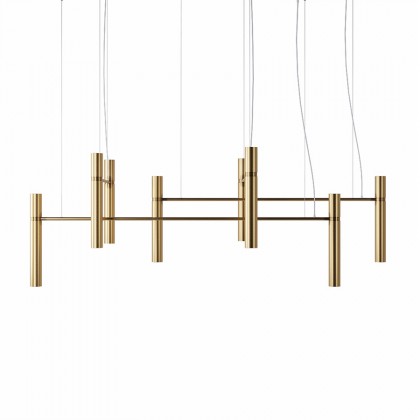 Светильник Tube chandelier арт. 5299 (комплект) золотой