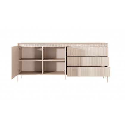 Комод Perfect Home Сенсо/Senso 2-дверный с 3 ящиками 2D3S/187 Беж