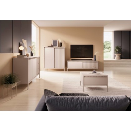 Комод Perfect Home Сенсо/Senso 2-дверный с 3 ящиками 2D3S/187 Беж