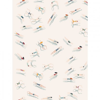 Дизайнерские обои "Бассейн" / wallpaper bathroom