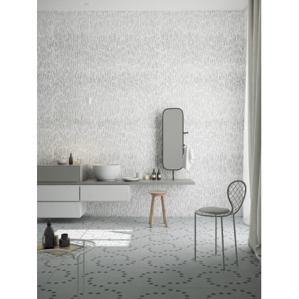 Дизайнерские обои "Линии лайнером" / wallpaper bathroom