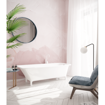 Дизайнерські шпалери "Масло" / wallpaper bathroom