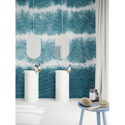 Дизайнерські шпалери "шіборі" / wallpaper bathroom