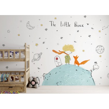 Безшовні дитячі фотошпалери The little prince