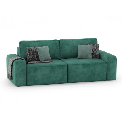 Диван "Loft 1" Зеленый 250х105х72 см