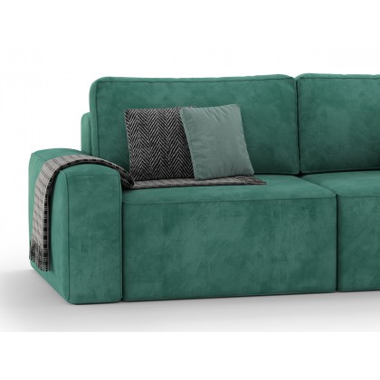 Диван "Loft 1" Зеленый 250х105х72 см