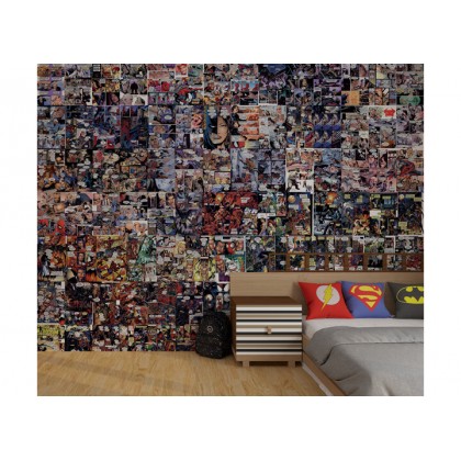 Бесшовные детские фотообои Comics