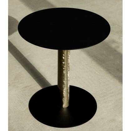 Столик журнальний Disco H Black/BrushGold