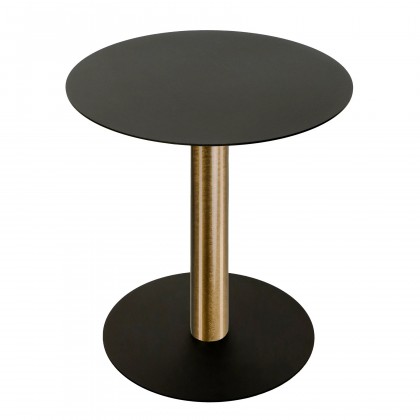 Столик журнальний Disco H Black/BrushGold